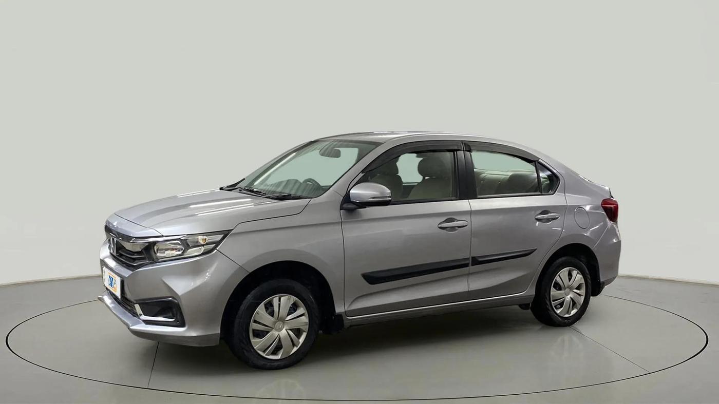 2021 Honda Amaze 1.2L I-VTEC S CVT, Petrol, Automatic, 55,642 km, Left Front Diagonal