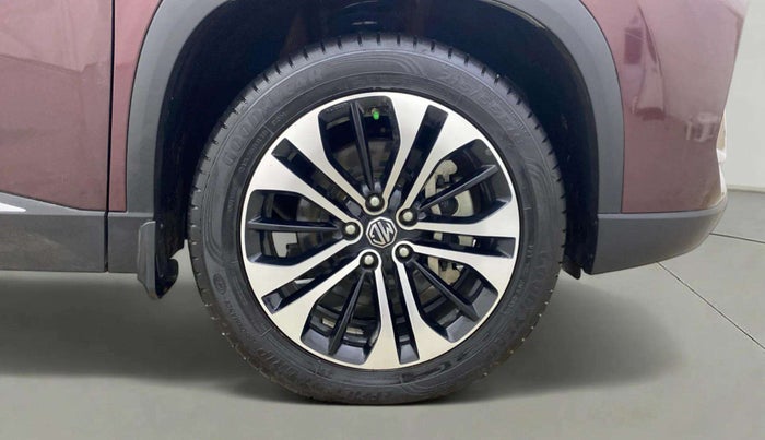 2021 MG HECTOR PLUS SHARP 1.5 PETROL TURBO CVT 6-STR, Petrol, Automatic, 24,002 km, Right Front Wheel