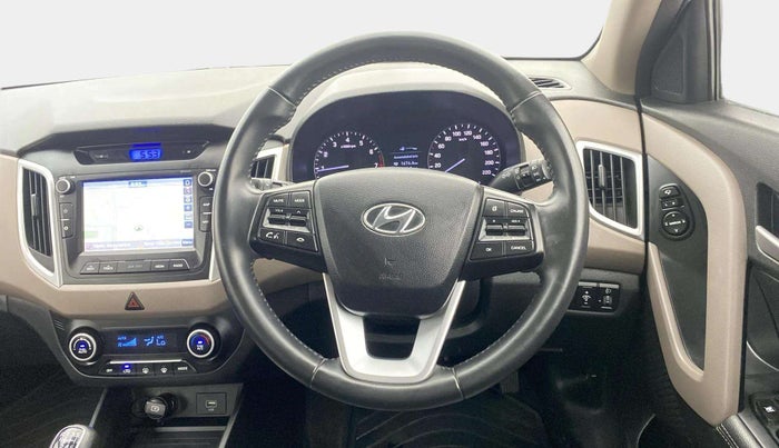 2019 Hyundai Creta SX (O) 1.6 PETROL, Petrol, Manual, 29,542 km, Steering Wheel Close Up