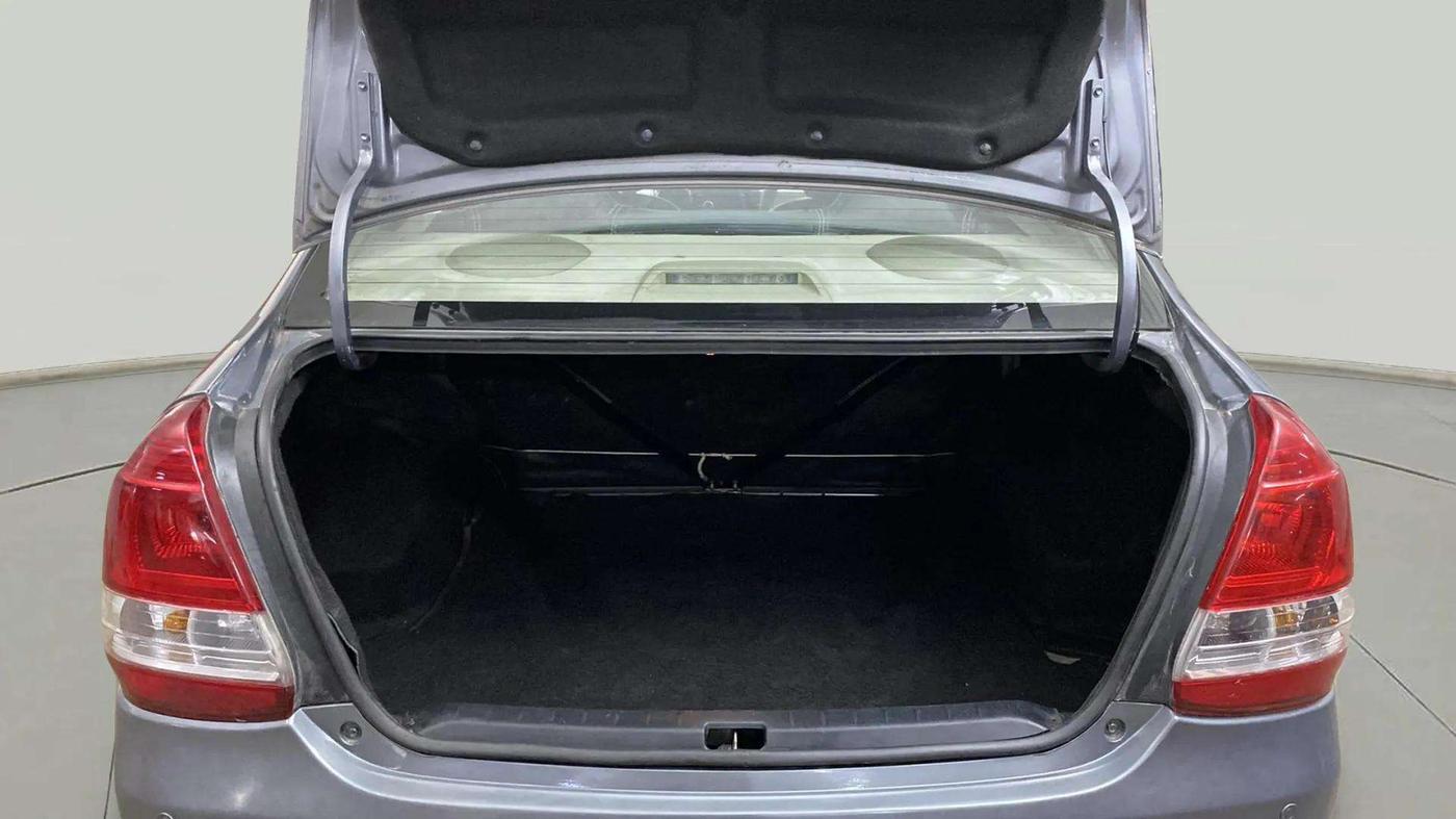 2015 Toyota Etios G, Petrol, Manual, 65,243 km, Boot Inside