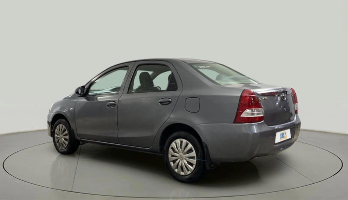 2015 Toyota Etios G, Petrol, Manual, 64,900 km, Left Back Diagonal