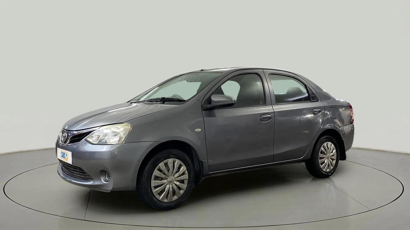 2015 Toyota Etios G, Petrol, Manual, 65,243 km, Left Front Diagonal