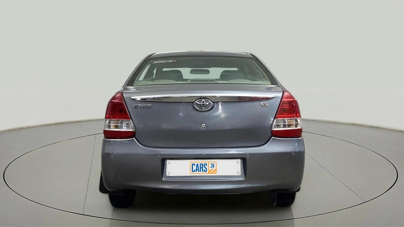 2015 Toyota Etios G, Petrol, Manual, 65,243 km, Back/Rear
