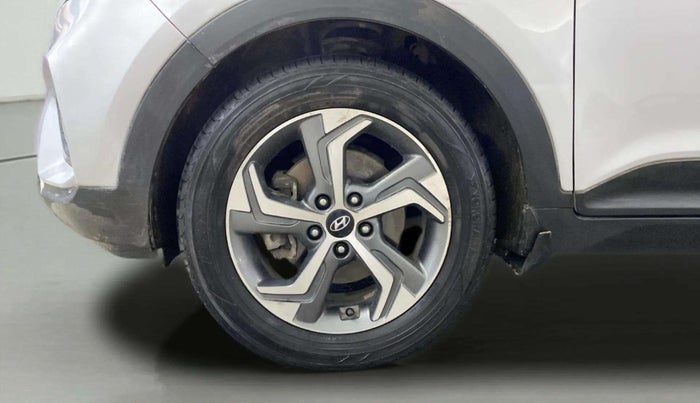 2018 Hyundai Creta SX AT 1.6 PETROL, Petrol, Automatic, 74,497 km, Left Front Wheel