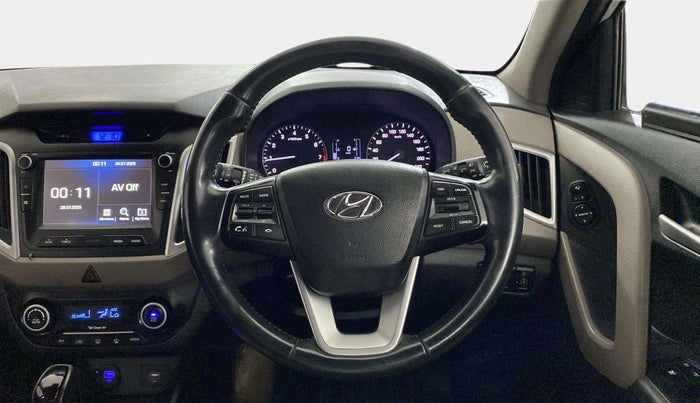 2018 Hyundai Creta SX AT 1.6 PETROL, Petrol, Automatic, 74,497 km, Steering Wheel Close Up