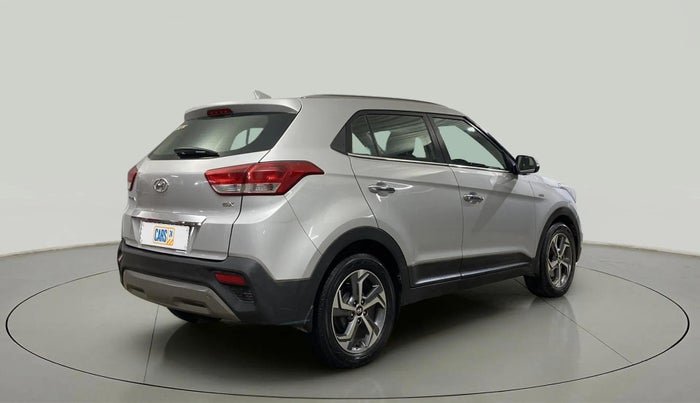 2018 Hyundai Creta SX AT 1.6 PETROL, Petrol, Automatic, 74,497 km, Right Back Diagonal