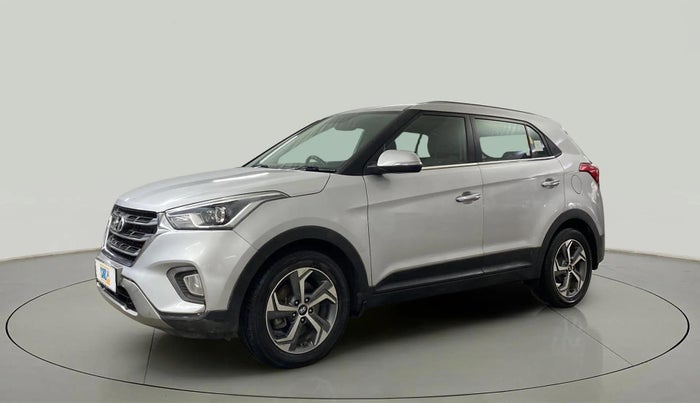 2018 Hyundai Creta SX AT 1.6 PETROL, Petrol, Automatic, 74,497 km, Left Front Diagonal