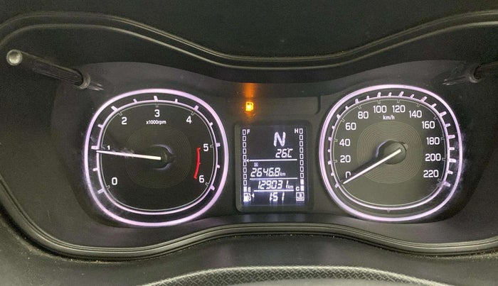 2018 Maruti Vitara Brezza ZDI PLUS AT DUAL TONE, Diesel, Automatic, 1,29,069 km, Odometer Image