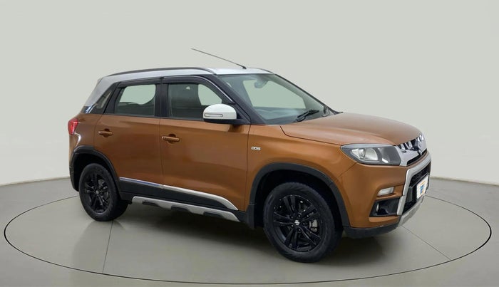 2018 Maruti Vitara Brezza ZDI PLUS AT DUAL TONE, Diesel, Automatic, 1,29,069 km, Right Front Diagonal