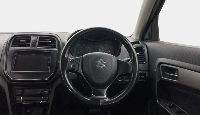 2018 Maruti Vitara Brezza ZDI PLUS AT DUAL TONE, Diesel, Automatic, 1,29,069 km, Steering Wheel Close Up
