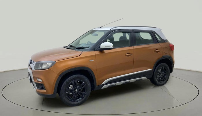 2018 Maruti Vitara Brezza ZDI PLUS AT DUAL TONE, Diesel, Automatic, 1,29,069 km, Left Front Diagonal