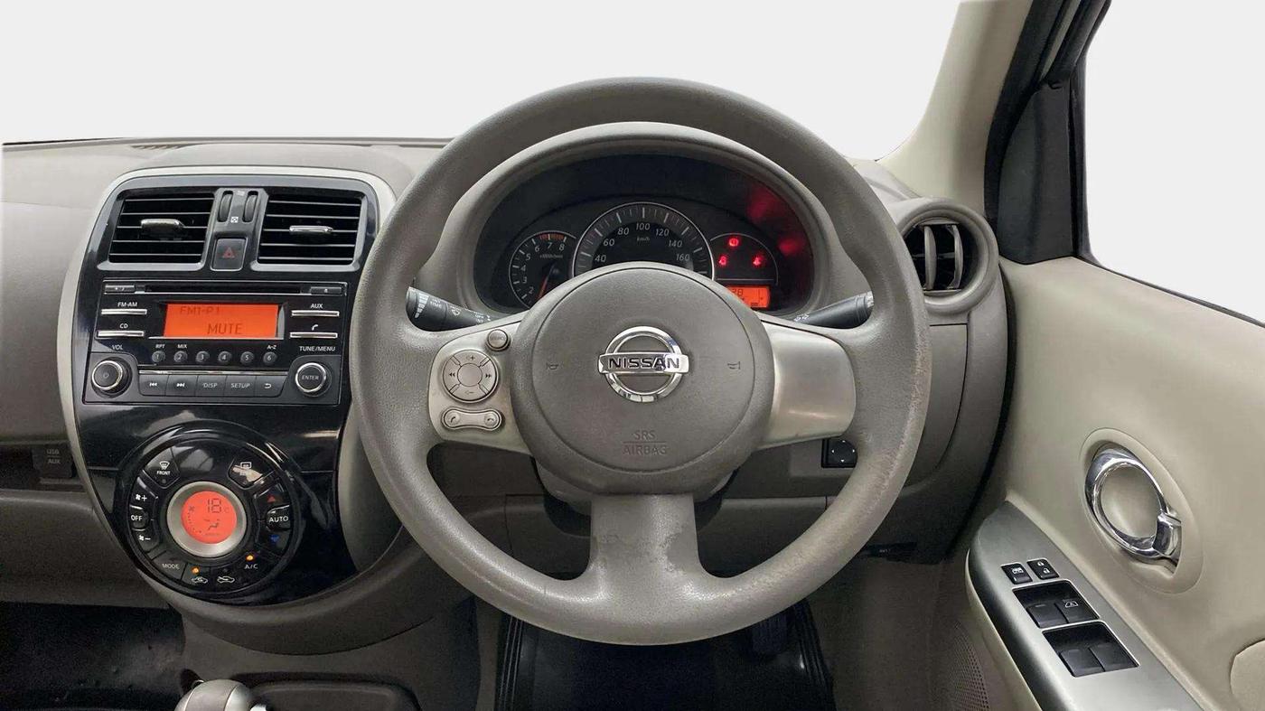 2014 Nissan Micra XV CVT, Petrol, Automatic, 63,943 km, Steering Wheel Close Up