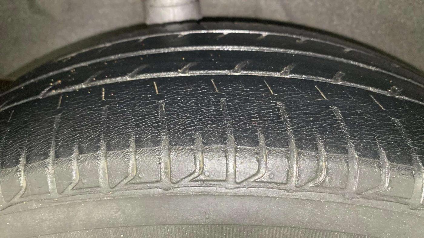 2014 Nissan Micra XV CVT, Petrol, Automatic, 63,943 km, Right Rear Tyre Tread