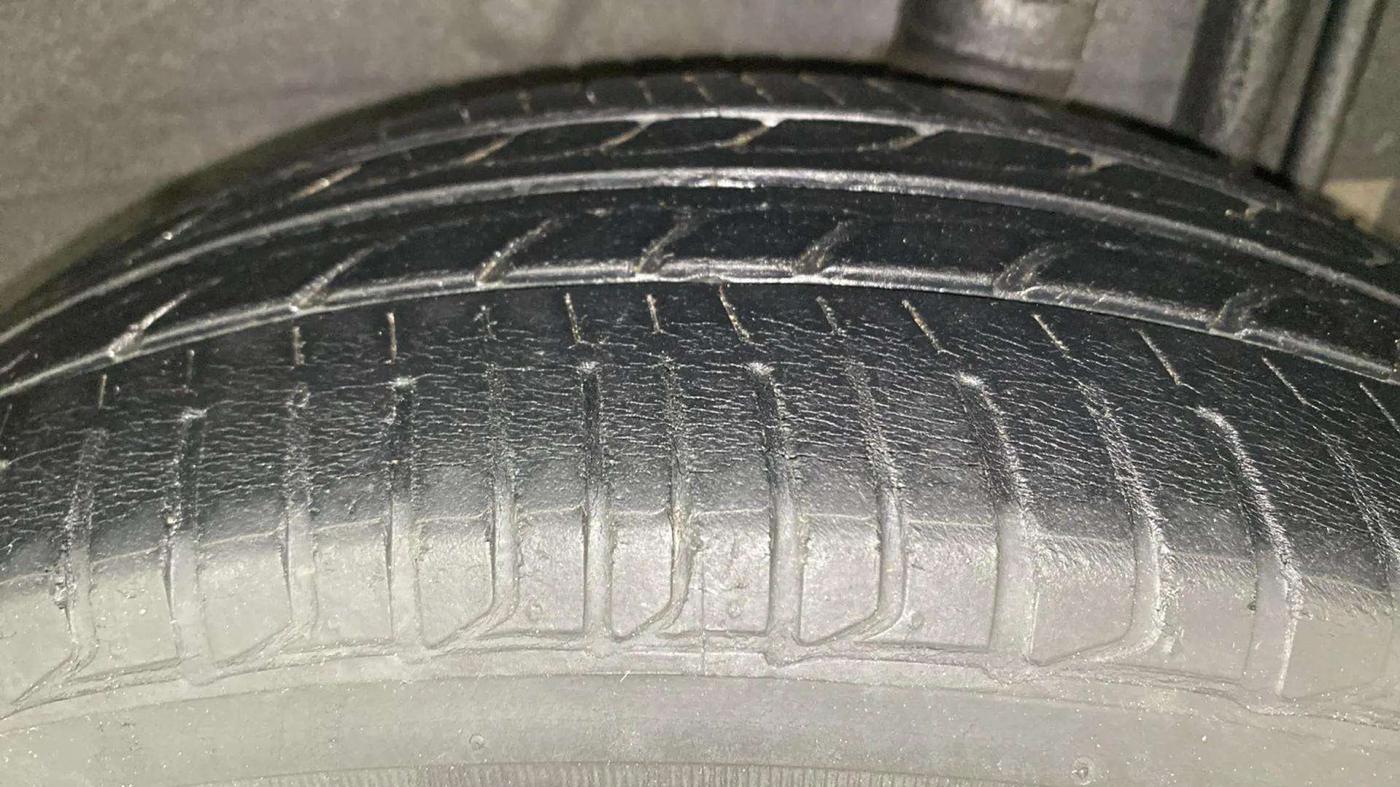 2014 Nissan Micra XV CVT, Petrol, Automatic, 63,943 km, Left Rear Tyre Tread