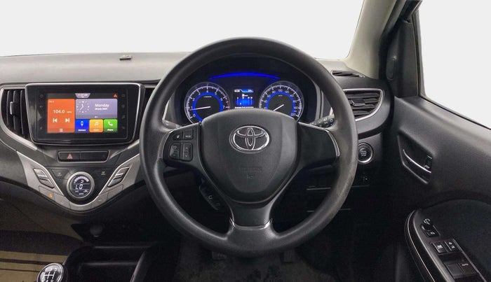 2021 Toyota Glanza G, Petrol, Manual, 26,860 km, Steering Wheel Close Up