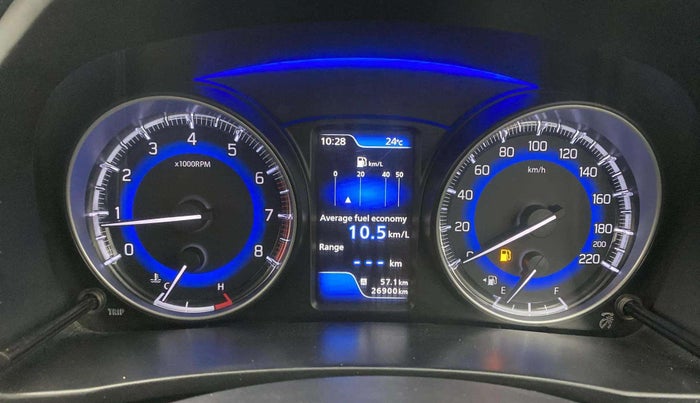 2021 Toyota Glanza G, Petrol, Manual, 26,860 km, Odometer Image