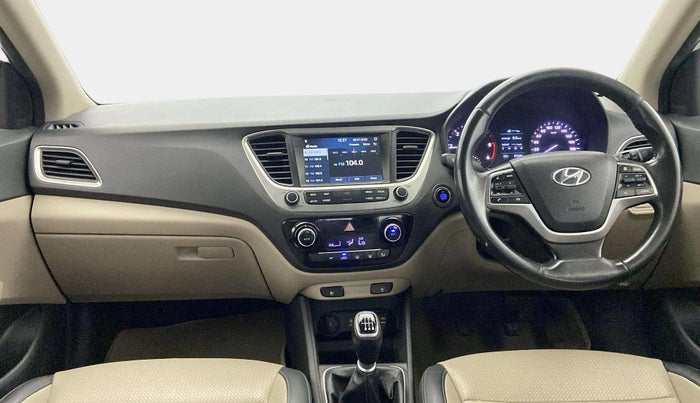 2019 Hyundai Verna 1.6 SX (O) CRDI MT, Diesel, Manual, 87,625 km, Dashboard