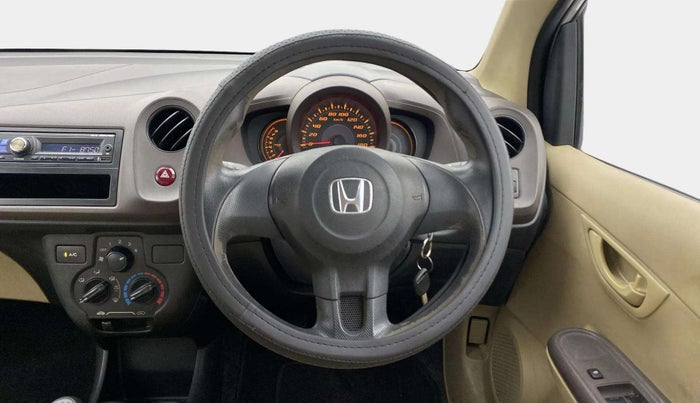 2013 Honda Amaze 1.2L I-VTEC EX, Petrol, Manual, 49,222 km, Steering Wheel Close Up