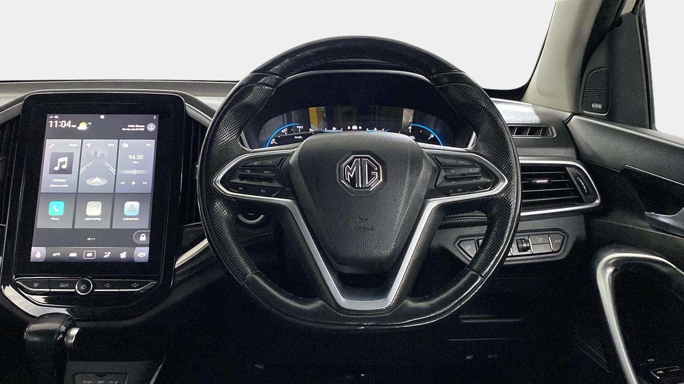 2019 MG HECTOR SHARP 1.5 DCT PETROL, Petrol, Automatic, 76,445 km, Steering Wheel Close Up