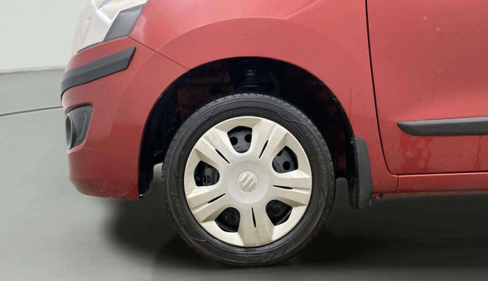 2013 Maruti Wagon R 1.0 VXI, Petrol, Manual, 73,689 km, Left Front Wheel