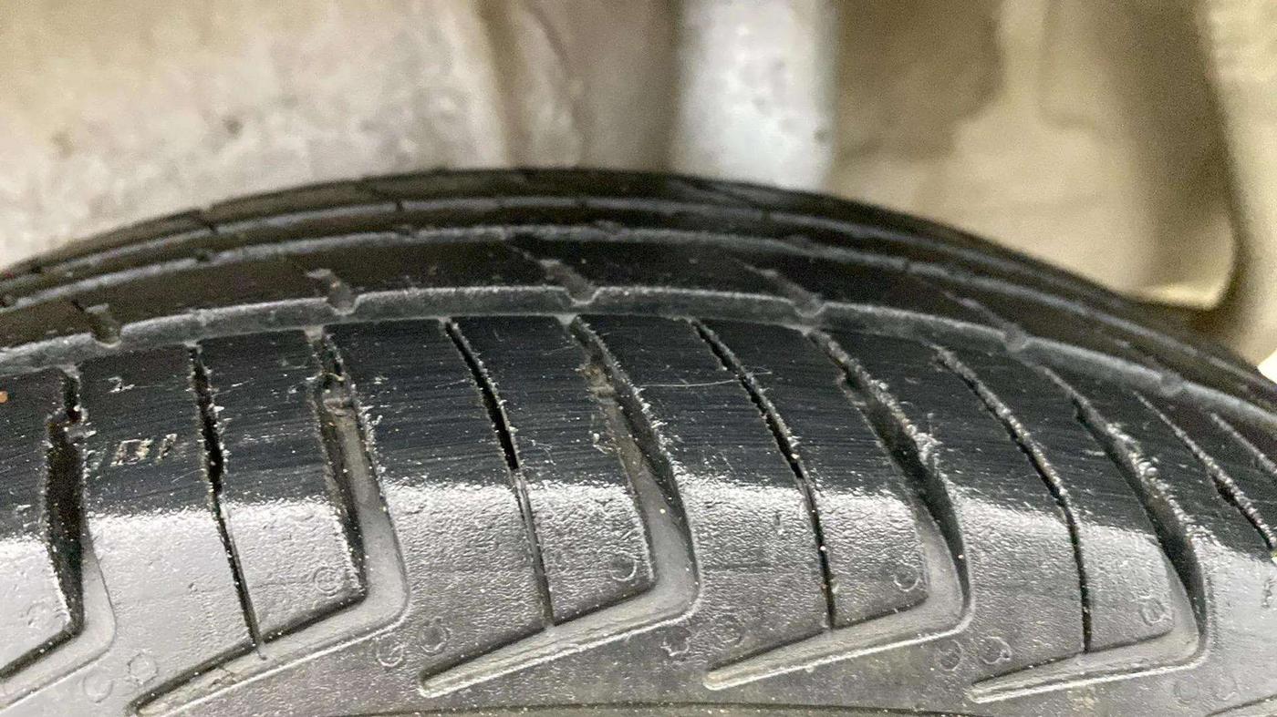 2023 Maruti New Wagon-R LXI 1.0, Petrol, Manual, 37,611 km, Left Rear Tyre Tread