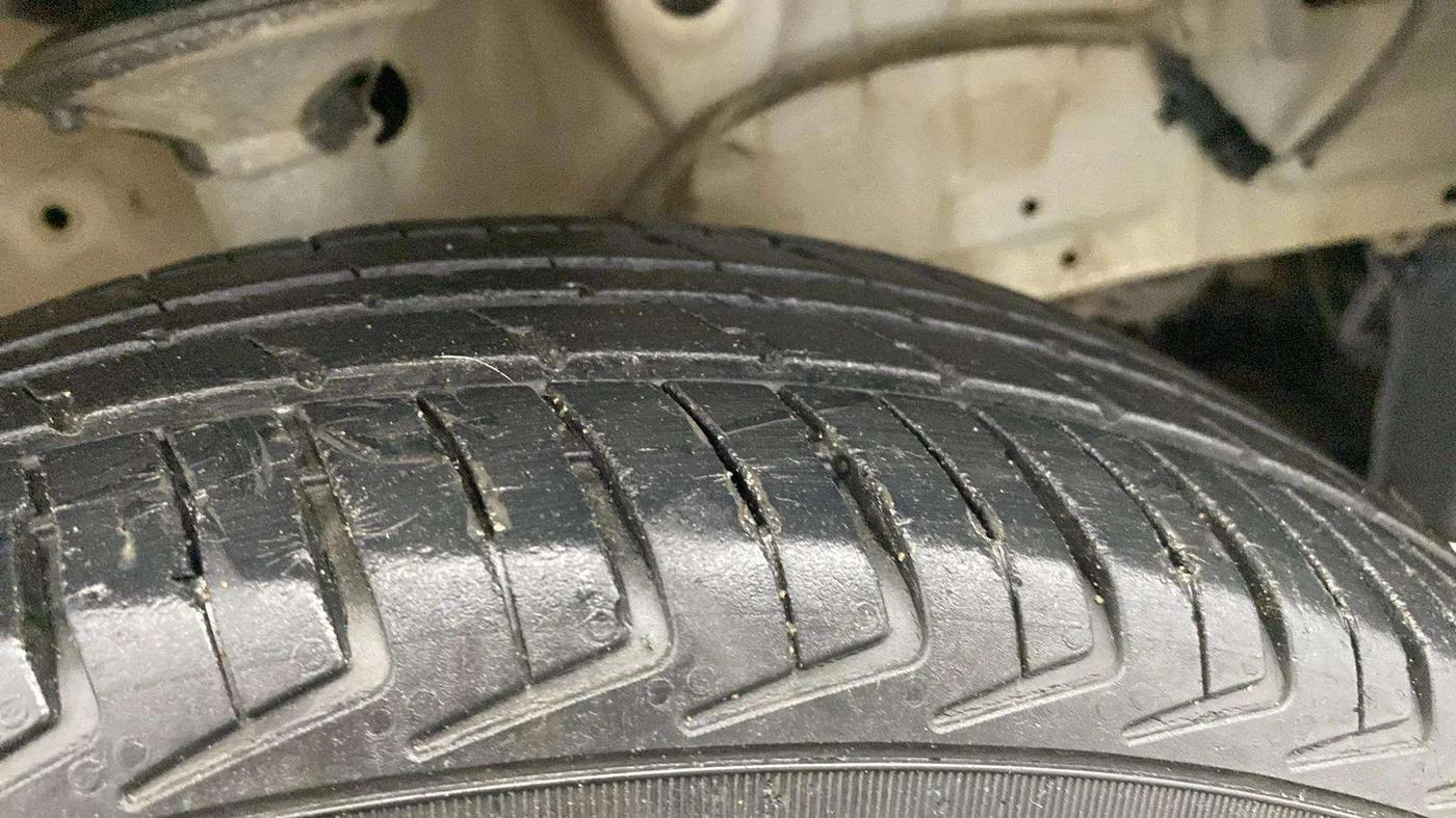2023 Maruti New Wagon-R LXI 1.0, Petrol, Manual, 37,611 km, Right Front Tyre Tread