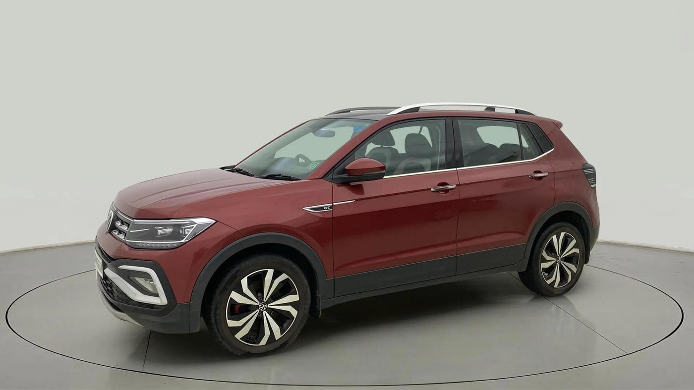 2022 Volkswagen TAIGUN GT PLUS 1.5 TSI DSG, Petrol, Automatic, 20,281 km, Left Front Diagonal