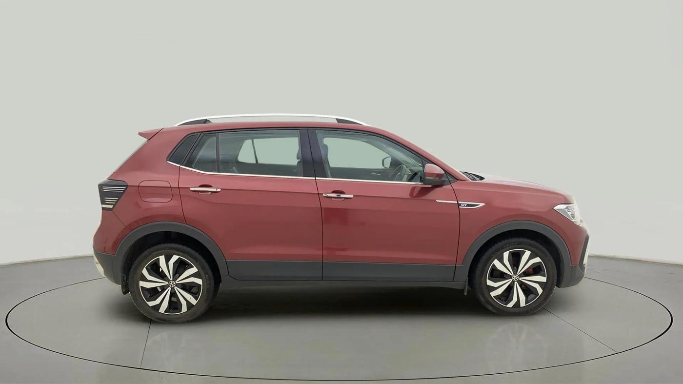 2022 Volkswagen TAIGUN GT PLUS 1.5 TSI DSG, Petrol, Automatic, 20,281 km, Right Side View