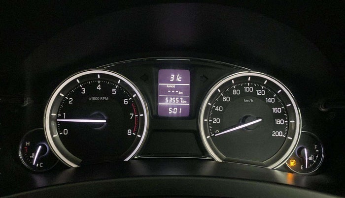 2015 Maruti Ciaz ZXI, Petrol, Manual, 53,548 km, Odometer Image
