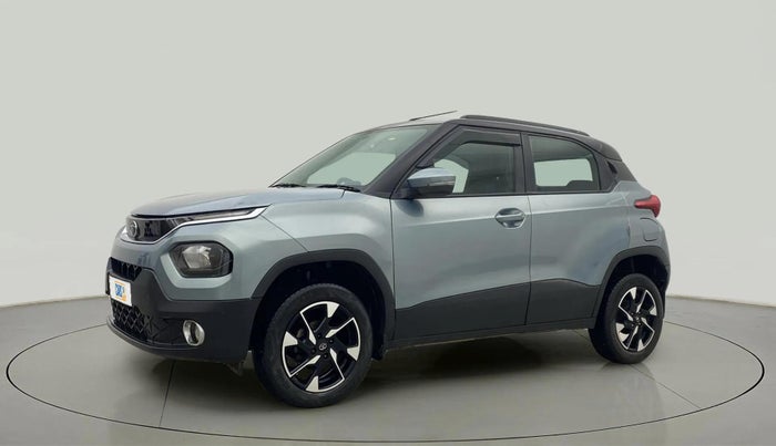 2022 Tata PUNCH ACCOMPLISHED DAZZLE PACK AMT, Petrol, Automatic, 24,708 km, Left Front Diagonal