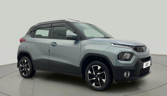 2022 Tata PUNCH ACCOMPLISHED DAZZLE PACK AMT, Petrol, Automatic, 24,708 km, Right Front Diagonal