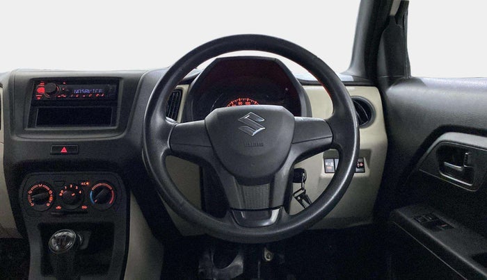 2019 Maruti New Wagon-R LXI CNG (O) 1.0, CNG, Manual, 1,20,733 km, Steering Wheel Close Up
