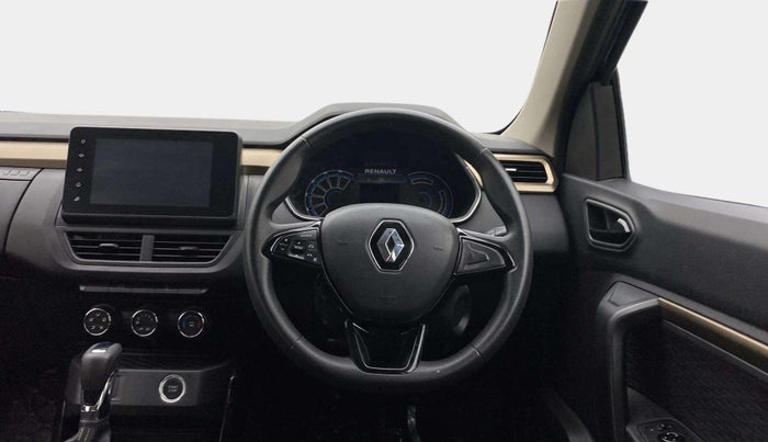 2022 Renault Kiger RXT (O) AMT DUAL TONE, Petrol, Automatic, 29,435 km, Steering Wheel Close Up