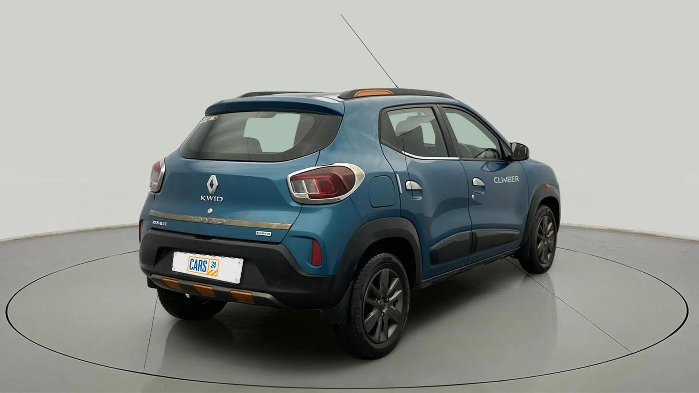 2021 Renault Kwid CLIMBER 1.0 AMT (O), Petrol, Automatic, 18,391 km, Right Back Diagonal