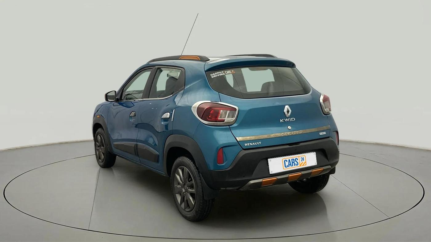 2021 Renault Kwid CLIMBER 1.0 AMT (O), Petrol, Automatic, 18,391 km, Left Back Diagonal