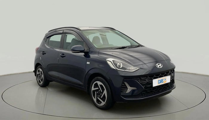 2023 Hyundai GRAND I10 NIOS SPORTZ AMT 1.2 KAPPA VTVT, Petrol, Automatic, 22,492 km, Right Front Diagonal