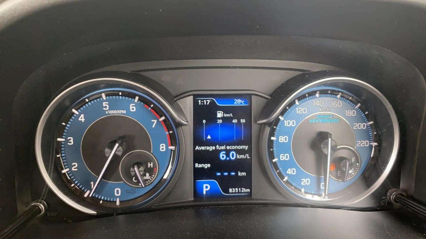 2022 Maruti Ertiga ZXI+ AT SHVS, Petrol, Automatic, 83,594 km, Odometer Image