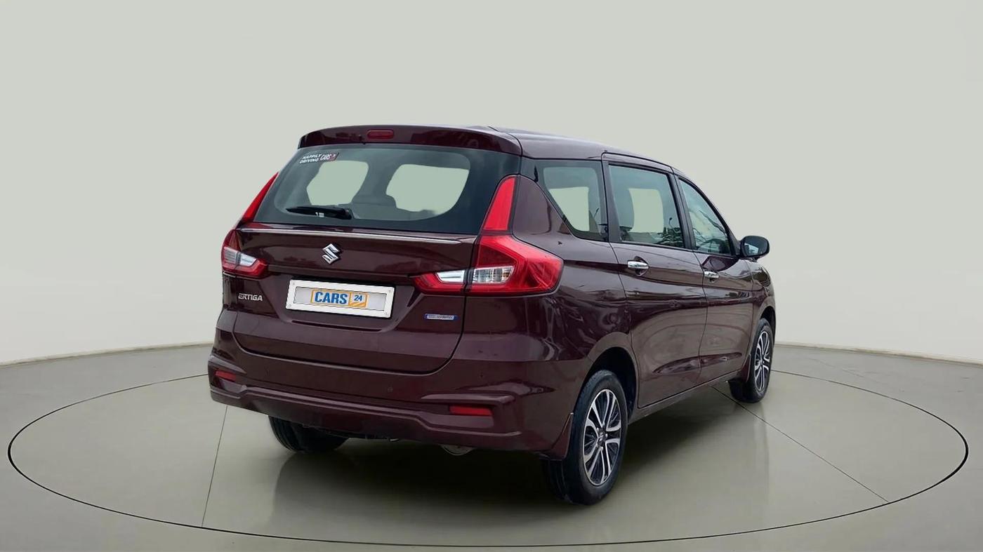 2022 Maruti Ertiga ZXI+ AT SHVS, Petrol, Automatic, 83,594 km, Right Back Diagonal