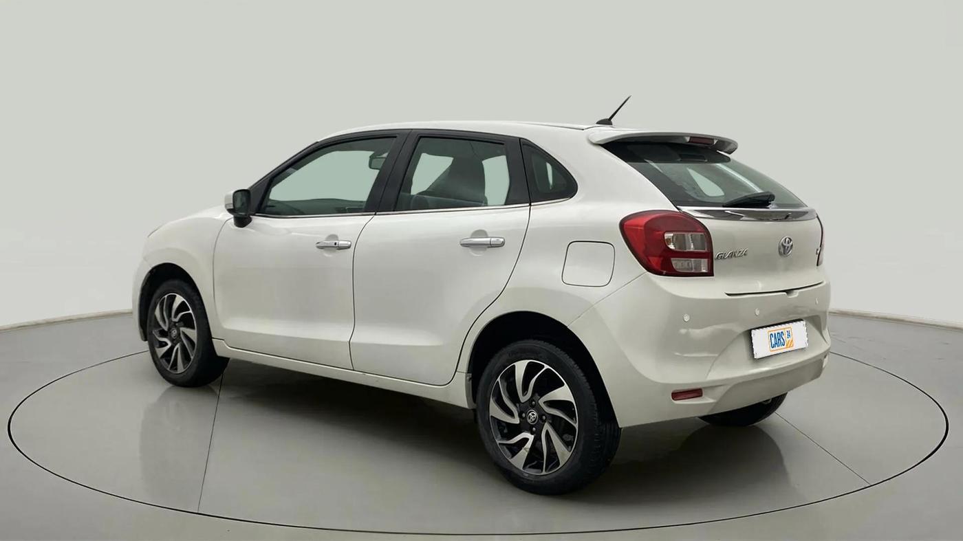 2020 Toyota Glanza V, Petrol, Manual, 43,016 km, Left Back Diagonal