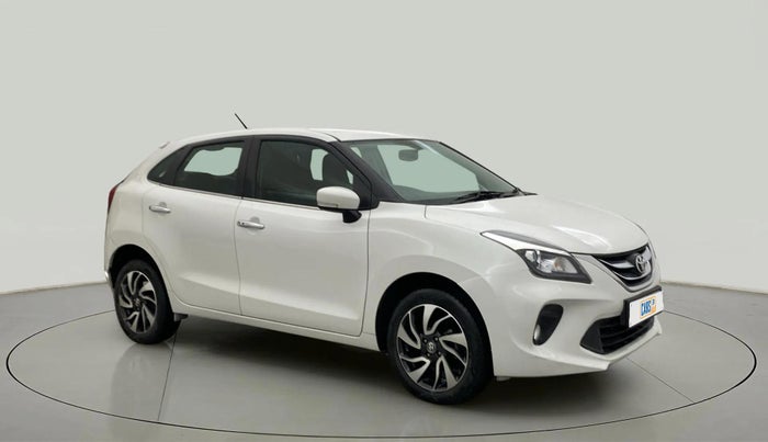 2020 Toyota Glanza V, Petrol, Manual, 42,878 km, Right Front Diagonal