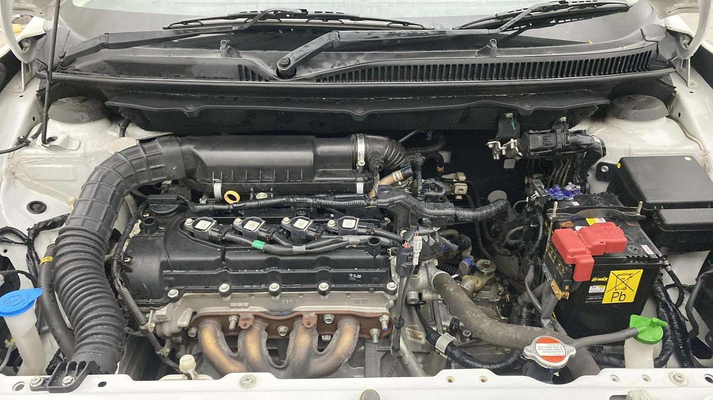 2020 Toyota Glanza V, Petrol, Manual, 43,016 km, Engine View