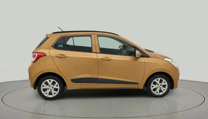 2016 Hyundai Grand i10 SPORTZ 1.2 KAPPA VTVT, Petrol, Manual, 72,602 km, Right Side View