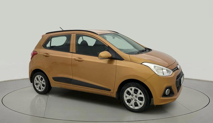 2016 Hyundai Grand i10 SPORTZ 1.2 KAPPA VTVT, Petrol, Manual, 72,602 km, Right Front Diagonal
