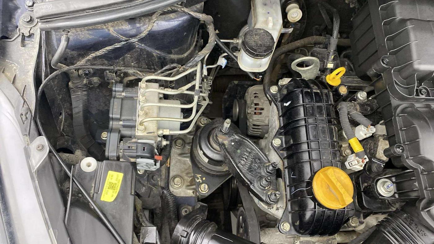 2022 Tata TIGOR XZ PETROL, Petrol, Manual, 25,734 km, Engine View - Right