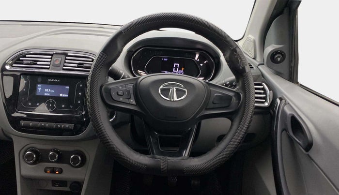 2022 Tata TIGOR XZ PETROL, Petrol, Manual, 25,627 km, Steering Wheel Close Up