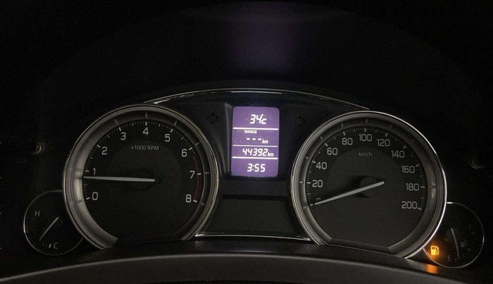 2015 Maruti Ciaz VXI, Petrol, Manual, 44,381 km, Odometer Image