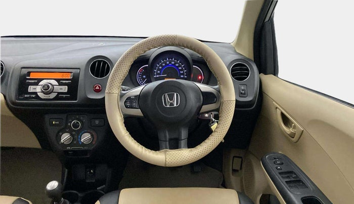 2015 Honda Brio S MT, Petrol, Manual, 14,386 km, Steering Wheel Close Up