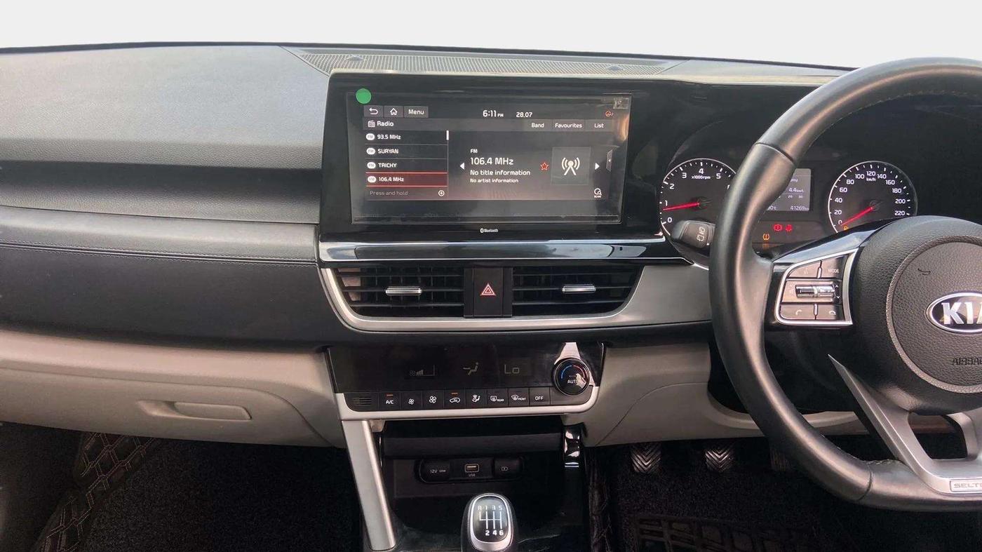 2020 KIA SELTOS HTX 1.5 PETROL, Petrol, Manual, 41,273 km, Air Conditioner