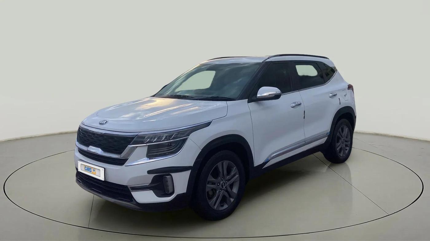 2020 KIA SELTOS HTX 1.5 PETROL, Petrol, Manual, 41,273 km, Left Front Diagonal