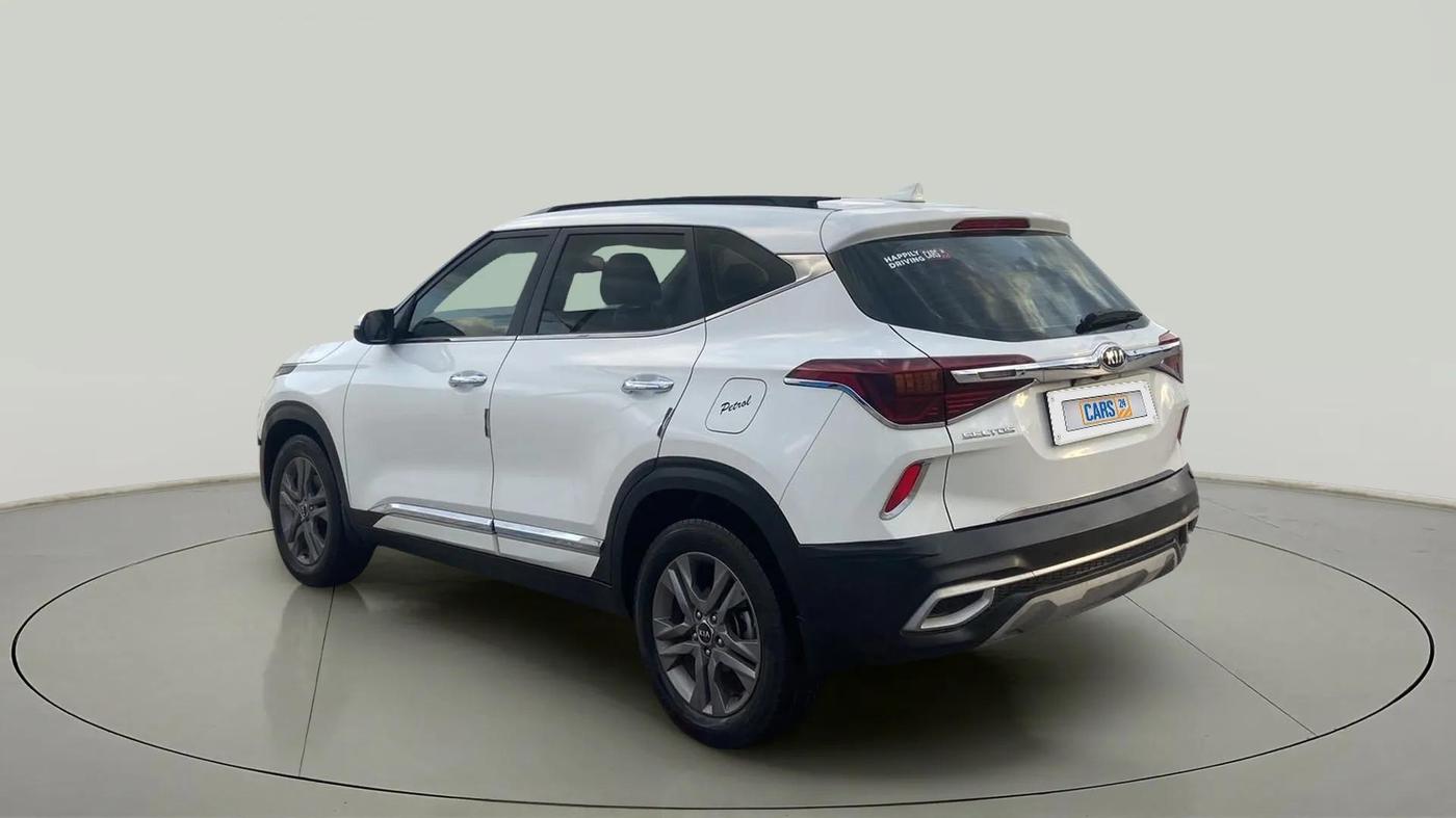 2020 KIA SELTOS HTX 1.5 PETROL, Petrol, Manual, 41,273 km, Left Back Diagonal